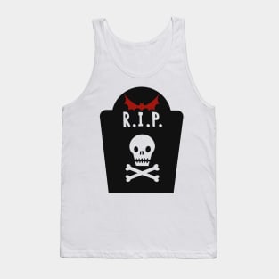 Halloween Skulls Tank Top